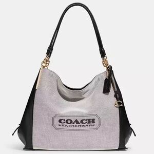 Like new Coach Badge Jacquard Dalton 31 Shoulder Bag